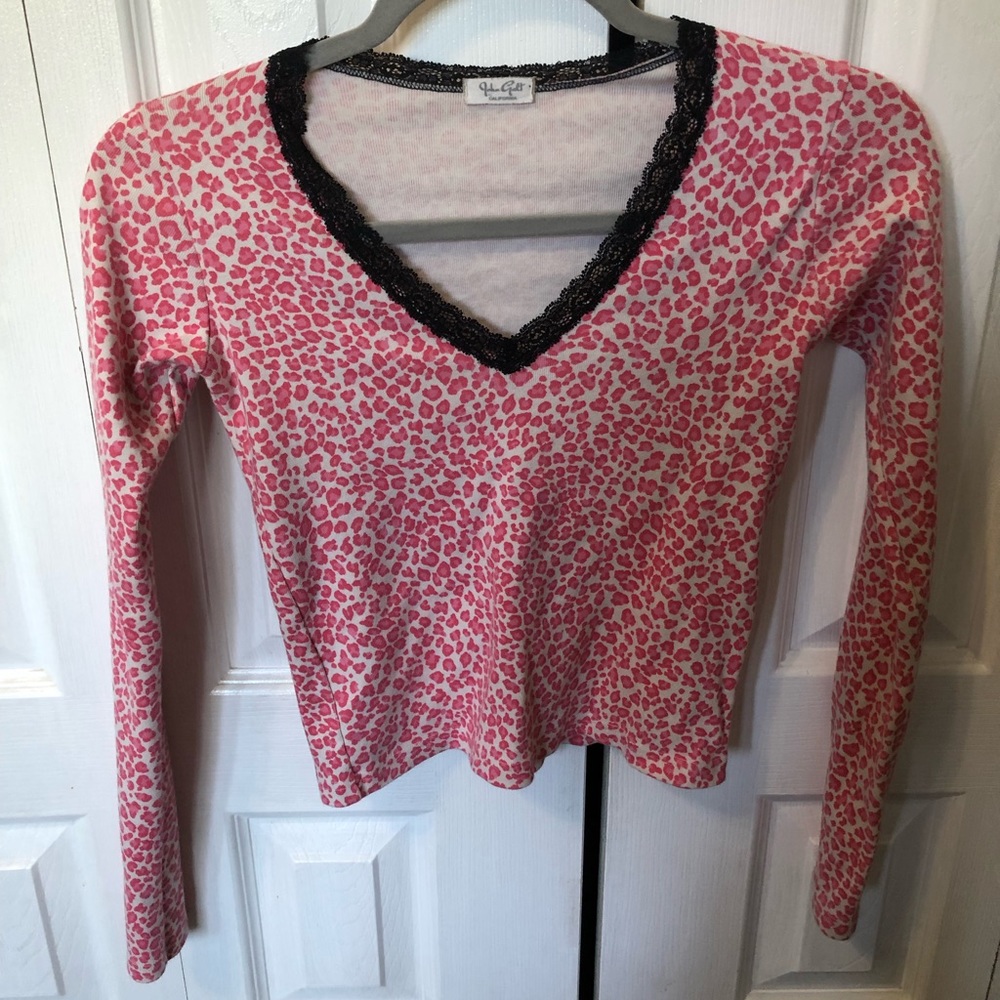 Very lightly worn long sleeve brandy shirt
